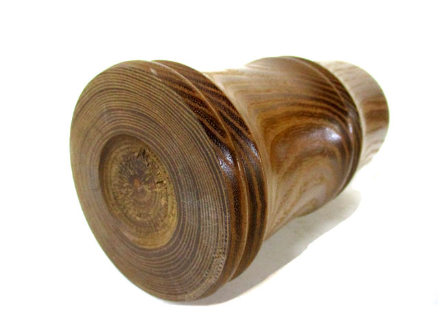 エンジュ竹型花器（木の花瓶） [トミヤ郷土民芸]