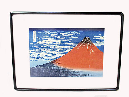 富嶽三十六景 凱風快晴 赤富士 葛飾北斎 [トミヤ郷土民芸]