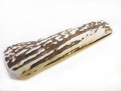 鹿の角（つの）ボーンS半割れ10cm [トミヤ郷土民芸]