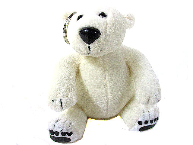 かってにシロクマ　ぬいぐるみ　2点セット　1993年製　レア シロクマ ぬいぐるみ 水族館 お土産 キュート販売 CUTE ホワイト
