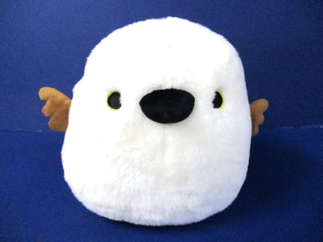 シマエナガM - 旭山動物園グッズ/旭山動物園ぬいぐるみ [トミヤ