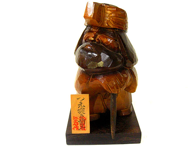 アイヌ杖つき酋長 [トミヤ郷土民芸]